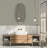 Eeri Oval Metal Frame Accent Mirror-66172874