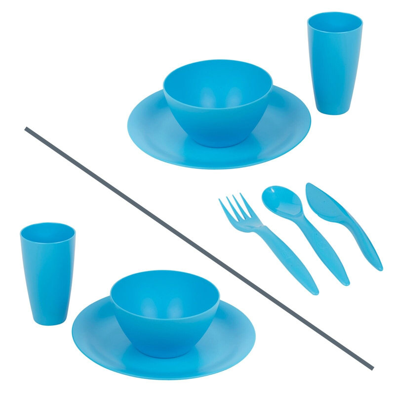 Farsund Piece Dinnerware Set, Blue