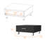 Table basse 24 po avec tiroir Kabul-1685513187