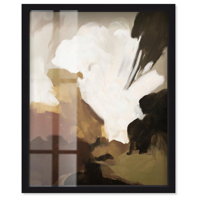 Earthy Palette II Boho Art Shadowbox Print by Art Remedy