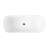 Celeste 66.75'' x 29'' Soaking Acrylic Bathtub-49484098
