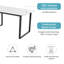 Metal Base Dining Table