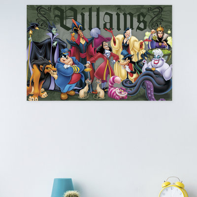 Impression sur papier disney-méchants