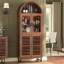 Armoire arquée 78,4 "avec lumières DEL