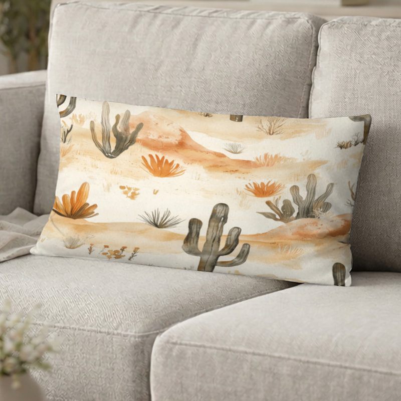 Coussin décoratif abstrait Abstract, H 12 po x l 20 po