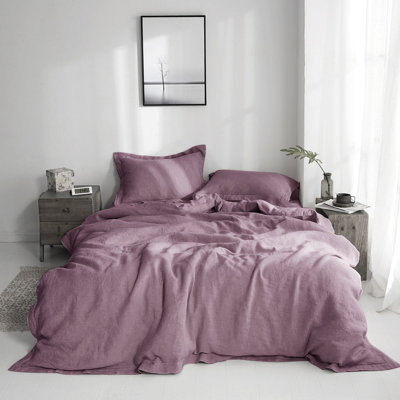 100% Linen Duvet Cover Set