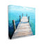 «Ba-086», encadré «Coastal Dock Landscape on Canvas» par Ray Powers-93941918
