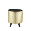 Tabouret de coiffeuse en bois massif-1993155567
