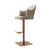 Beige Seat/Gold Frame