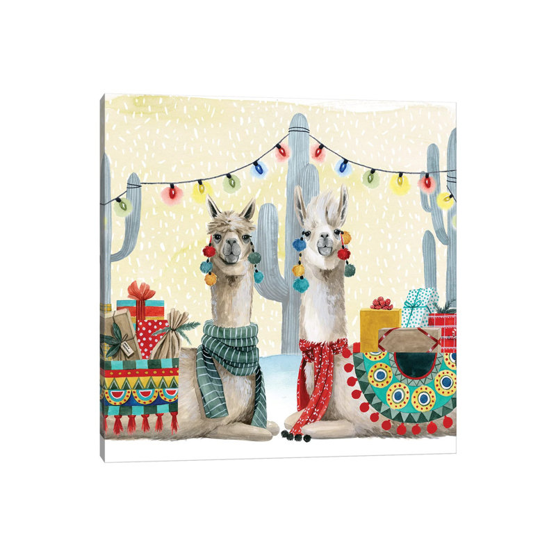 Boho Christmas Collection A by Grace Popp - Wrapped Canvas Print, 45.72 cm H x 45.72 cm W x 1.91 cm D