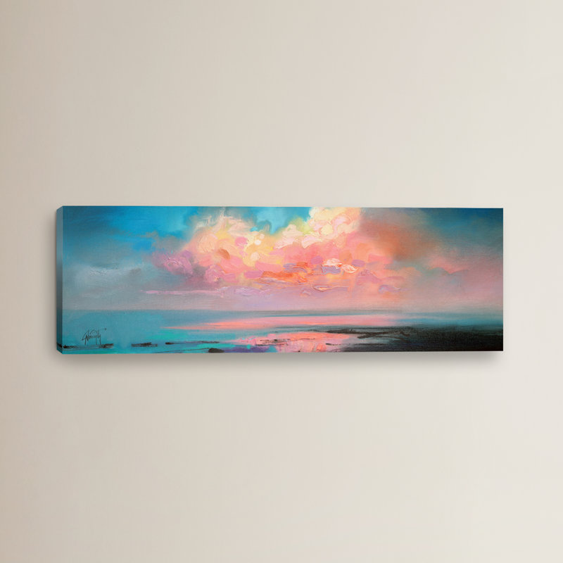 "Atlantic Cumulus" par Scott Naismith, reproduction d'art sur toile tendue, H 12 po x l 36 po x P 1,5 po