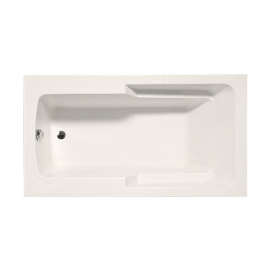 Coronado 72" x 38" Drop In Soaking Acrylic Bathtub