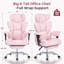 Fauteuil de bureau ergonomique Arless pour cadres de grande taille, avec accoudoirs rembourrés réglables, inclinable robuste pouvant supporter jusqu'à 159 kg, avec appui-tête et repose-pieds, revêtement luxueux en cuir PU gaufré, résistant aux animaux de compagnie, fauteuil de bureau pivotant avec soutien lombaire.-405873942