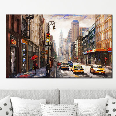 " New York " Painting Print