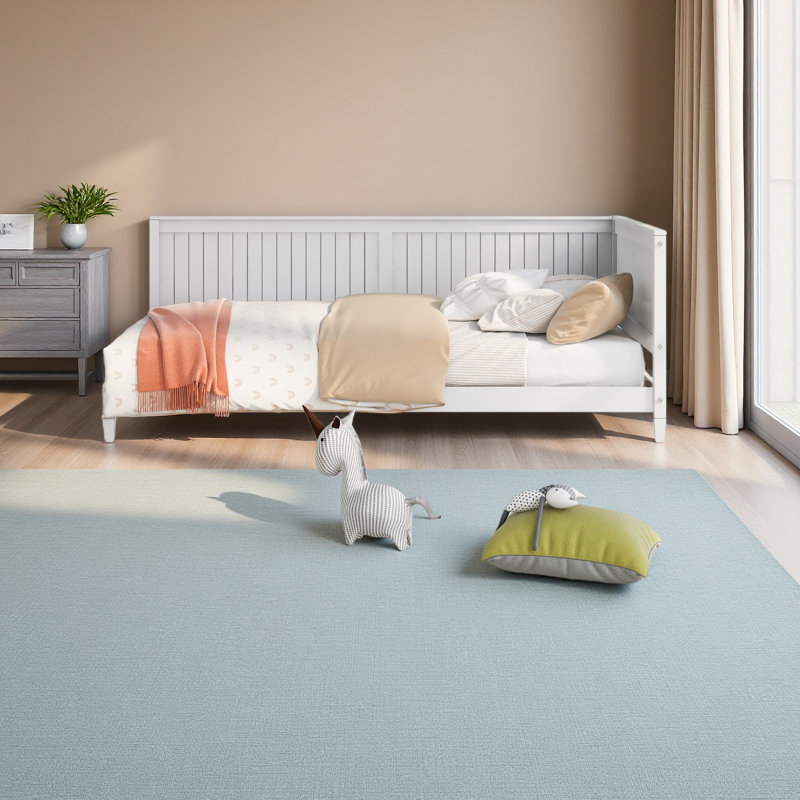 Wood Daybed/Sofa Bed, Twin, White