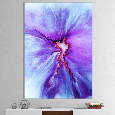 «Waves Epoxy Resin Art II», reproduction d'art sur toile
