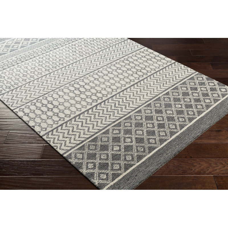 Abdera Hand Tufted Wool Indoor Rug, Runner 2'6" x 6'