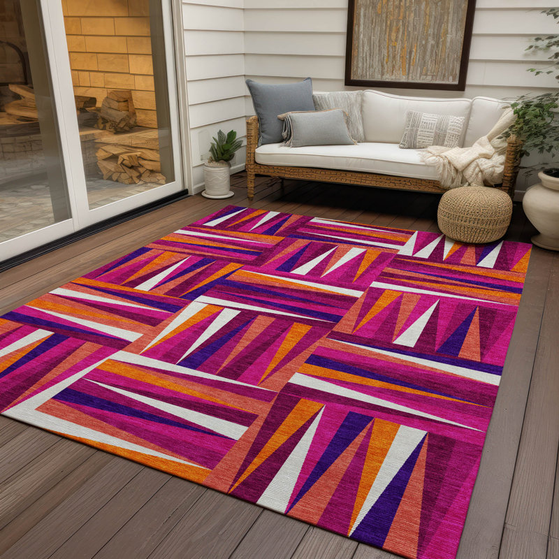Tapis intérieur / extérieur Azura , 2 pi 6 po x 3 pi 10 po