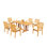 Hari Outdoor 7 - Piece Teak Dining Set