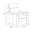 Fauteuil inclinable manuel