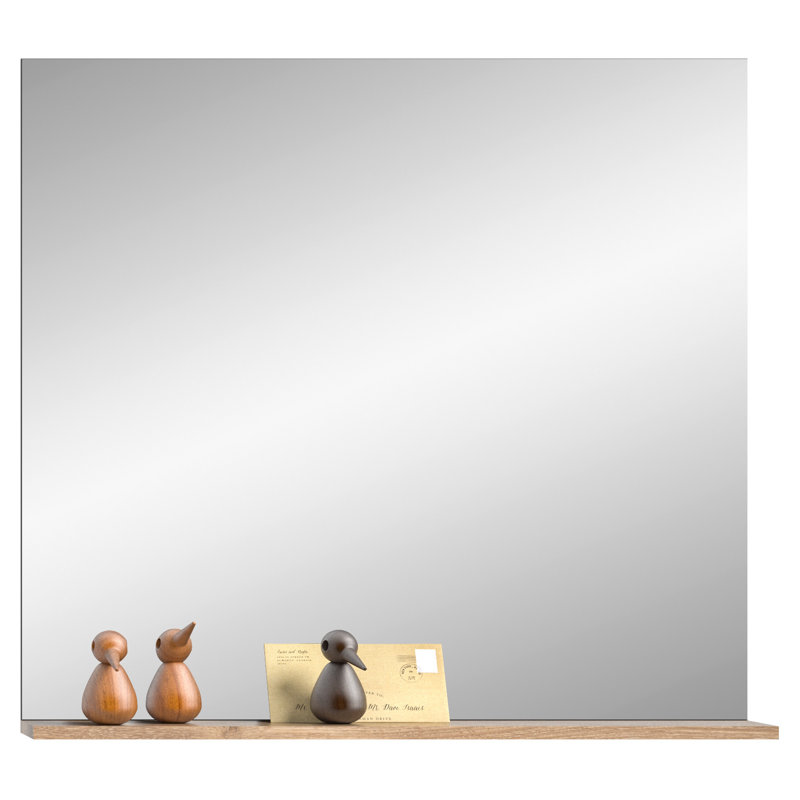Bathroom Mirror Haidynn, 84cm H x 90cm W