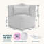 Corduroy Bean Bag Chair-745476179