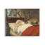Plaque murale Goodnight Santa & Reindeer, design par Arlington Prints