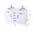 Ahner 54 inch Double Bathroom Vanity-1630576220