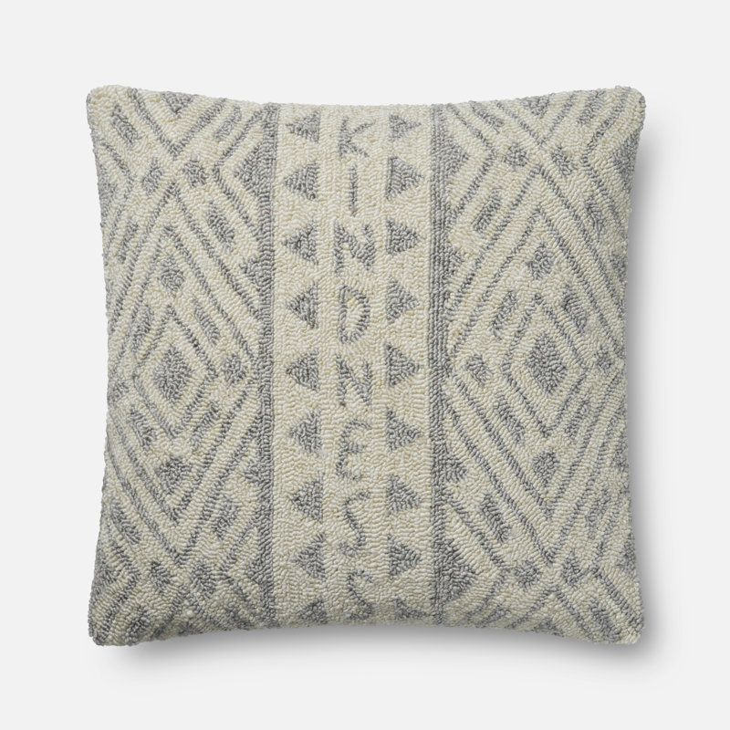 Geometric Throw Pillow, Polyester/Polyfill