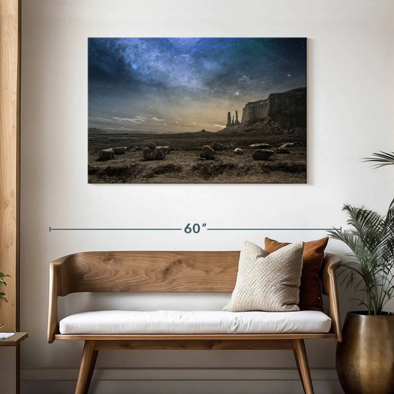 Ciel nocturne simple Alvord, H 30 po x l 45 po