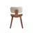 Casson 5Pcs Walnut Finish Dining Room Set