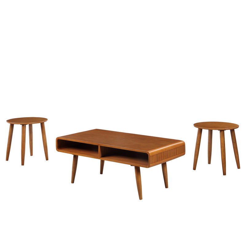Ensemble de 3 tables basses Leitch