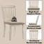 Chaise d'appoint Fedele (lot de 2)