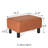 Sciacca Faux Leather Ottoman-2038537640