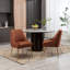 Chaise d'appoint en velours 21,25 po Khivi-834830312
