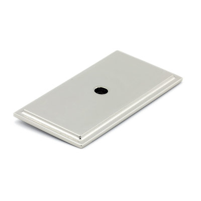 Plaque arrière rectangulaire à boutons