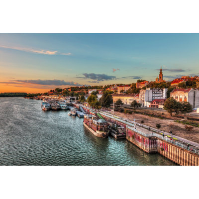 Anacari, port de Beograd, sur toile