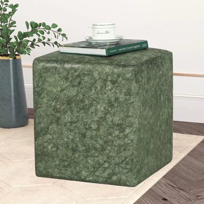 Solid + Manufactured Wood Accent Stool