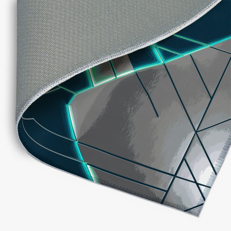 Tapis intérieur et extérieur Cosmic Spire, Rectangle 9 pi x 12 pi