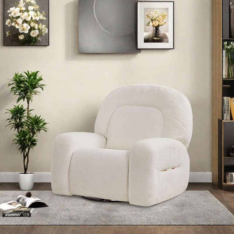 Enjoy the quiet chair in the cloud, Off White