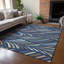 Tapis mid-century moderne lavable à la machine intérieur / extérieur Chantille ACN2475-2123151618-2123151736