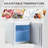 HomCom 1.1 Cubic Feet Countertop Mini Fridge with Freezer-99186689