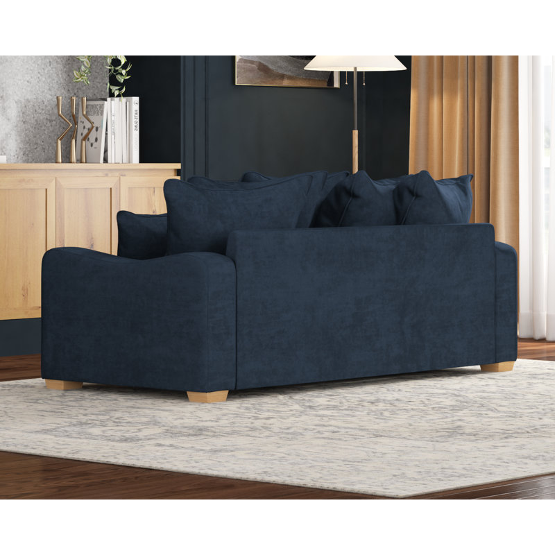 Theadford Three Seater, Scatter Back, Forest Green