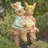 Cuiksa Rabbit Concrete Garden Statue