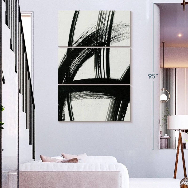 Avery Spontaneous IV, 74" H x 48" W