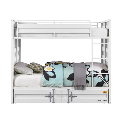 Hubbert Kids Twin Bunk Bed