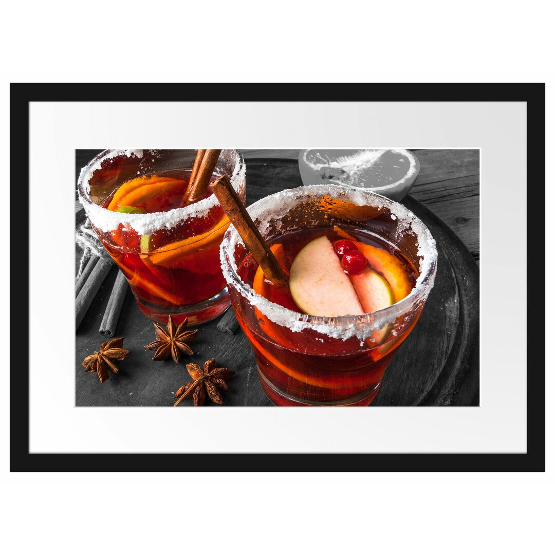 Gerahmter Fotodruck Winter Punch Bowl