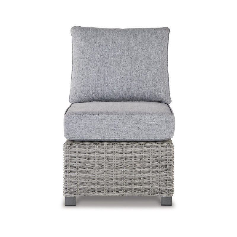 Chaise de patio avec coussins Duwaine