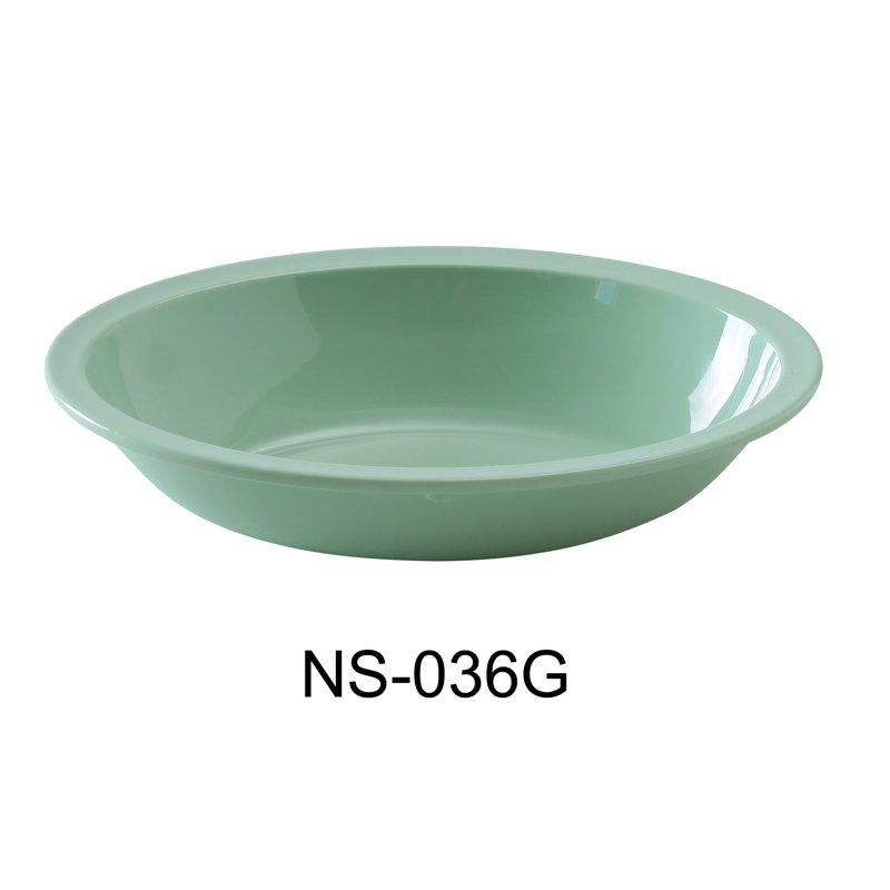Nessico 36 oz. Melamine Salad Bowl, Green