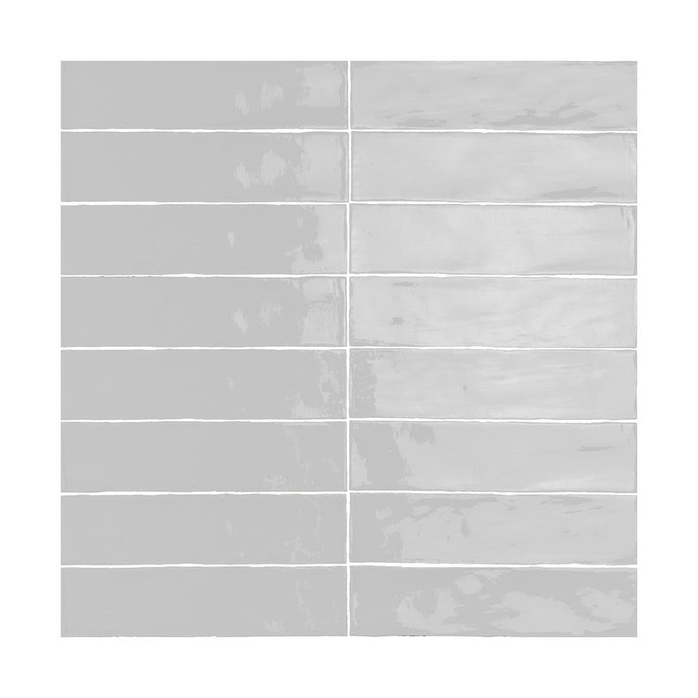 Cortina Kezma 3" x 12" Zellige Matte Subway Wall Tile Qube Tiles 